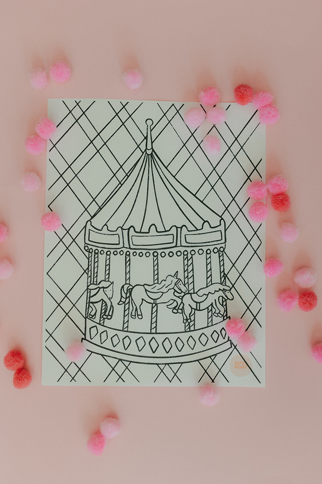 Cheerful Colouring Club Subscription