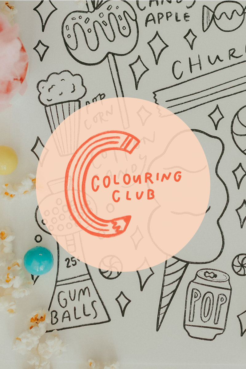 Cheerful Colouring Club Subscription