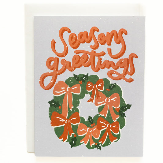 Seasons Greetings Holiday Card