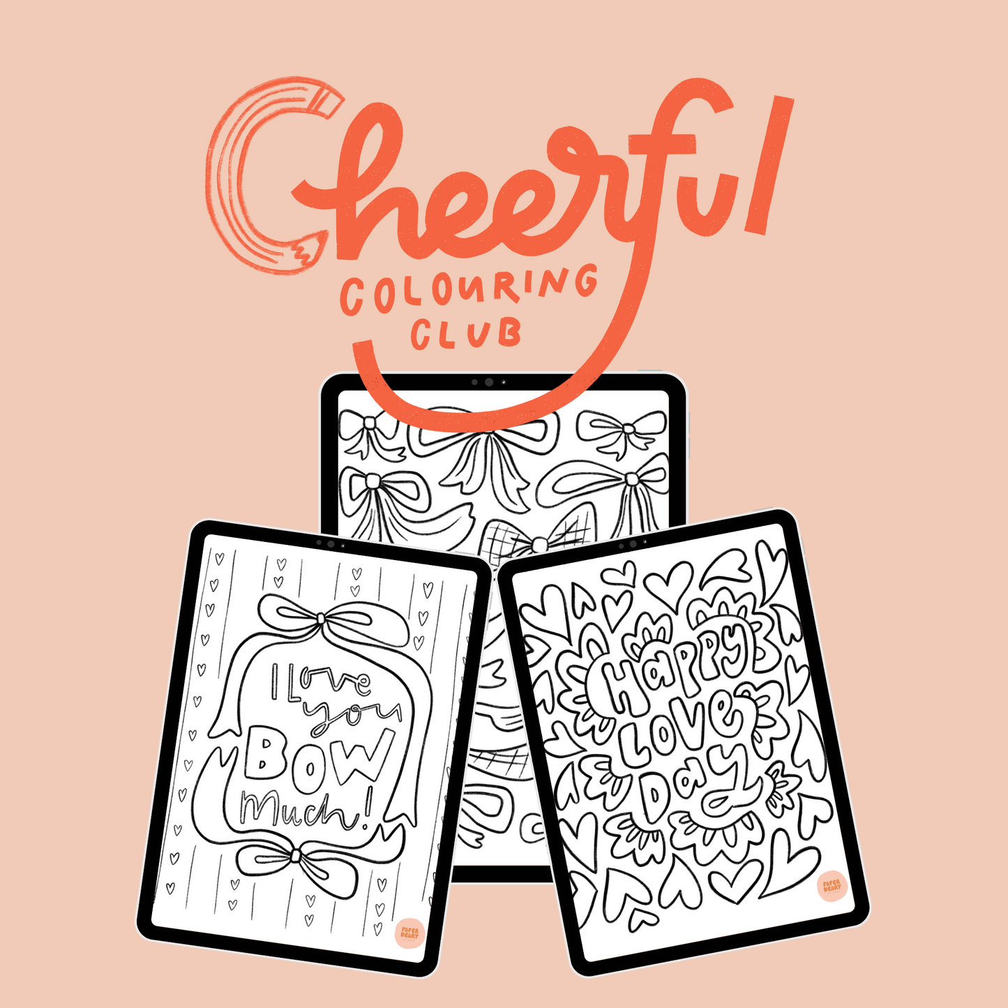 Cheerful Colouring Club Subscription