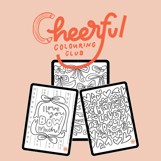 Cheerful Colouring Club Subscription